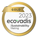 Gold rated EcoVadis 2023